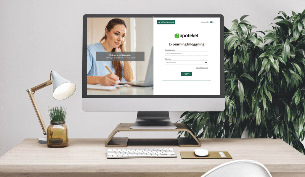 Apoteket hemsida intervju LMS för företag
