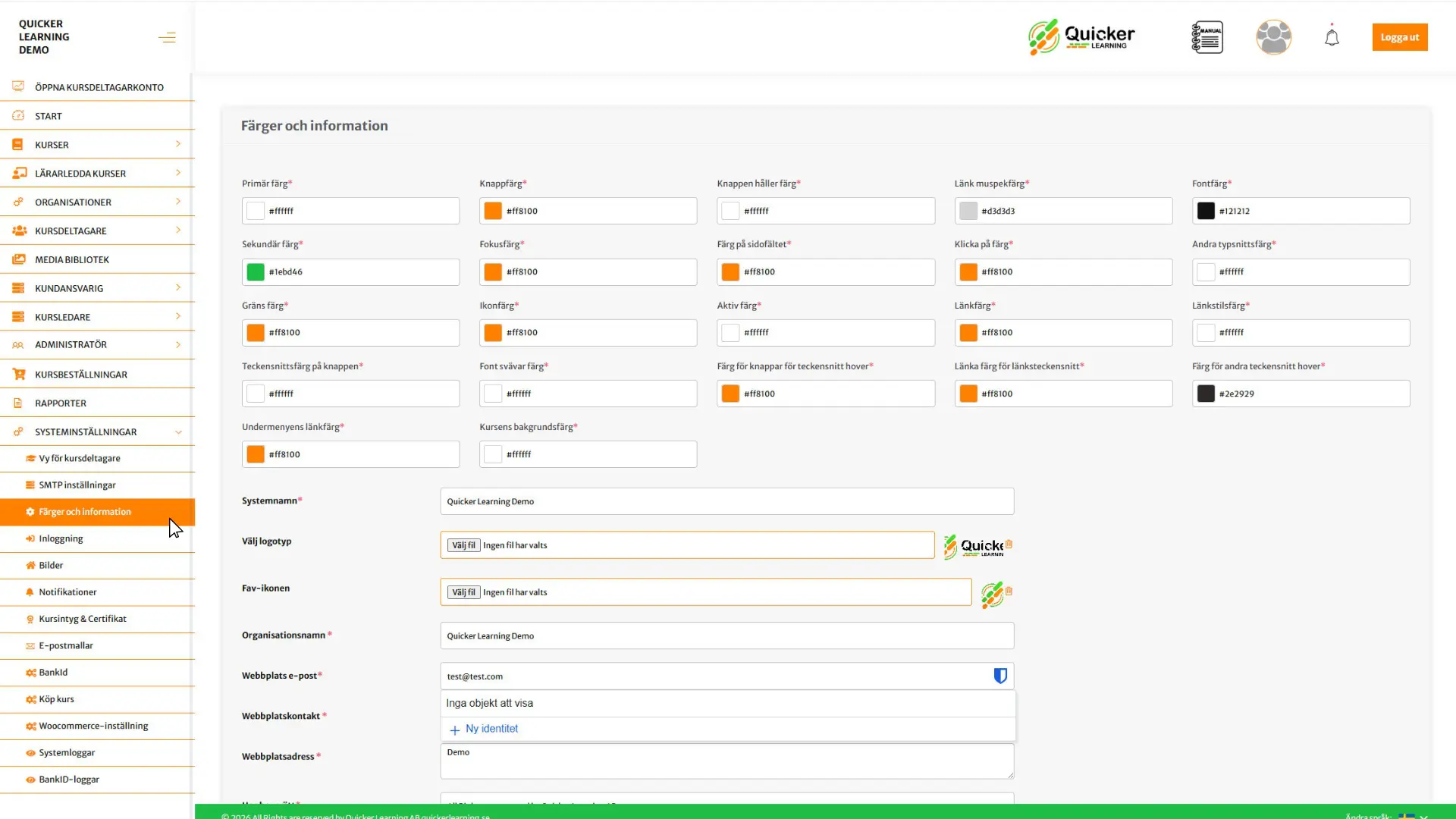 Quicker learning ett svenskt LMS