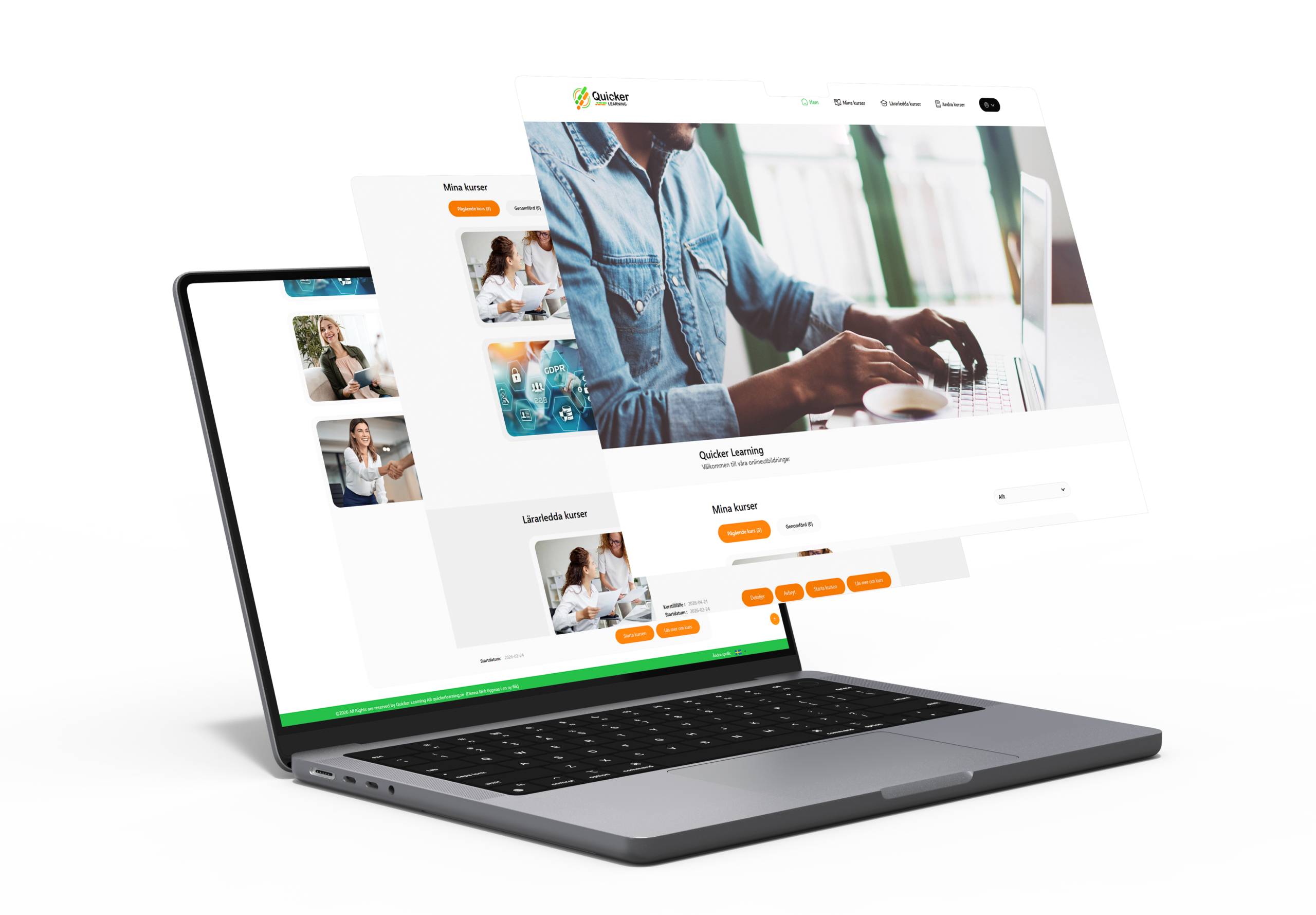Quicker learning lanserar nytt utseende för sitt LMS